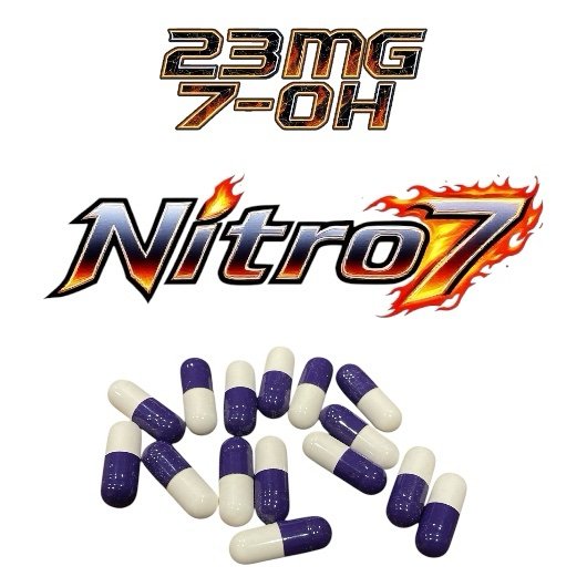 23mg 7–OH Capsules NITRO7 (100 Count)