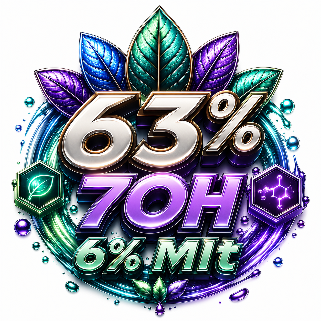 63% 7-OH | 6% MIT Extract Powder