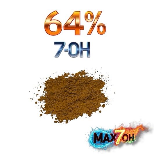 64% 7-OH Extract Powder (1 Gram)